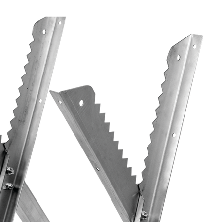 PISTA PLEGABLE PARA ASERRAR MADERA CON MOTOSIERRA