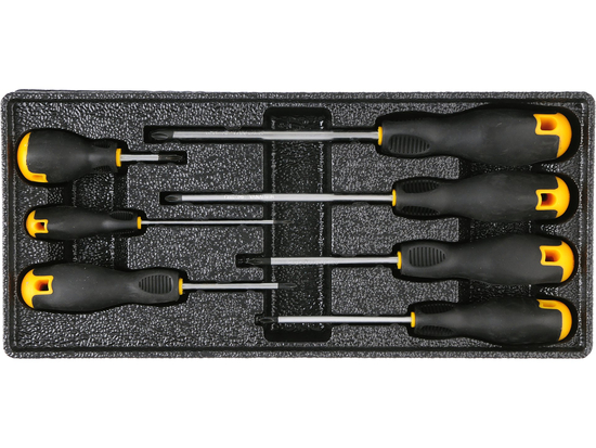 ARMOIRE DE SERVICE AVEC 177 OUTILS, 6 TIROIRS