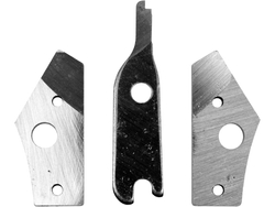 CONJUNTO DE LÂMINAS DE SUBSTITUIÇÃO PARA TESOURAS, 3 PEÇAS