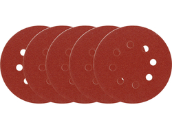 ABRASIVE DISC SET WITH HOLES (WITH VELCRO)