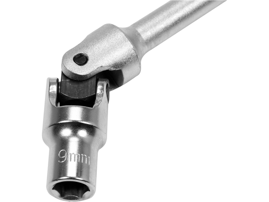 KLUCZ NASADOWY Z PRZEGUBEM TYPU T 9MM