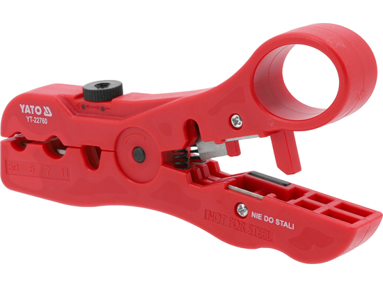 STRIPPER DE ISOLAMENTO STP, UTP, RG59, RG6, RG7, RG11