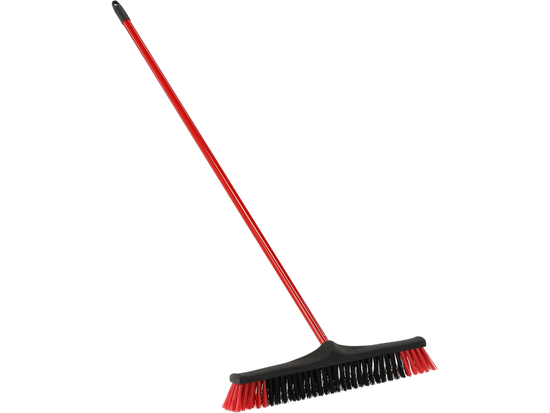 BALAI, BROSSE DE RUE, DE JARDIN L-600MM AVEC MANCHE