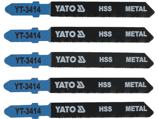 LAME DE SCIE SAUTEUSE TYPE T, 32 TPI, POUR MÉTAL, 5 PIÈCES