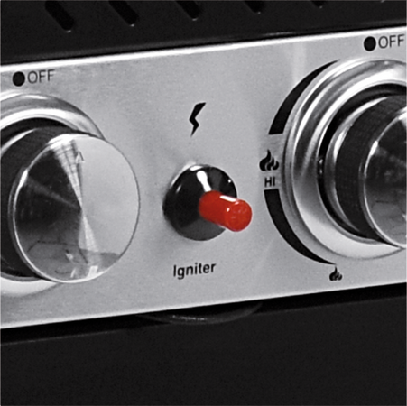 GRIL À GAZ ZUSHI 3+1, ACIER INOXYDABLE 11,2KW