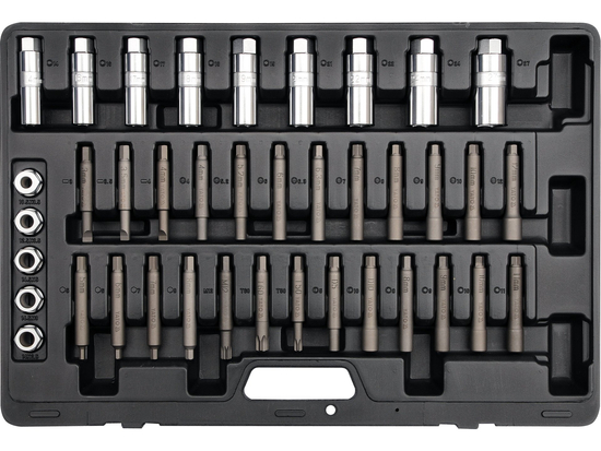 CHIAVI MONTAGGIO AMMORTIZZATORI, SET DA 39 PZ.