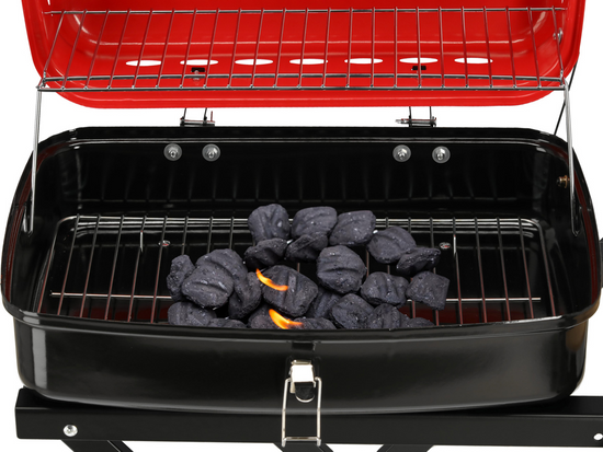 SKLADACÍ GRIL NA UHLIE, 45 X 33,5 CM