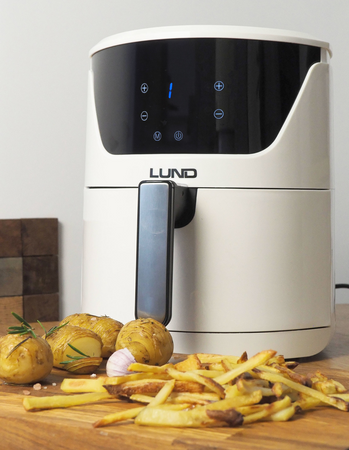 FRITEUSE 5,7L 1800W LED, BLANCHE