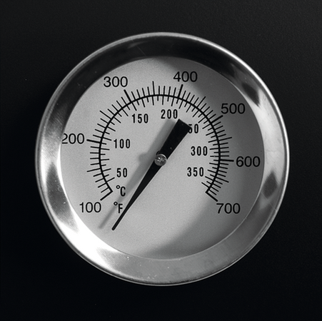 CHARCOAL GRILL WITH SMOKER XXL GRATE 64*37CM