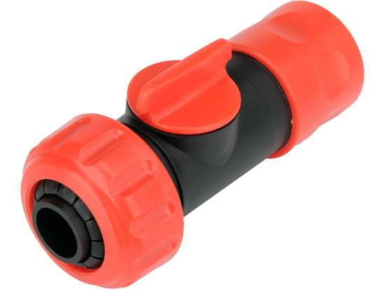 QUICK COUPLING WITH VALVE 3/4"