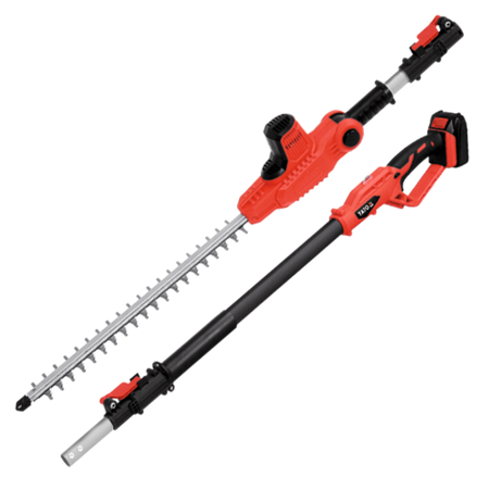TELESCOPIC HEDGE TRIMMER 18V, 42 CM - BATTERY 2 AH