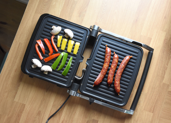 ELECTRIC GRILL 2000W, LED CONTROL PANEL