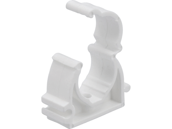 SUPORTES, MONTAGEM, CLIPES INSTALADORES, FECHADOS PARA TUBOS E CABOS 20MM, 4 PCS.