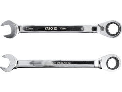 LLAVE COMBINADA CON CARRACA 22 MM