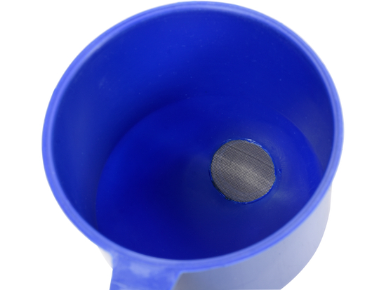 KAMPINIS PILTUVAS SU MĖLYNU KOŠTU 130MM