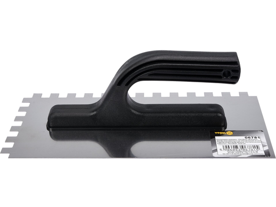 FRATTONE INOX PER INTONACO INOX 270 X 125 MM DENTI 10 X 10 MM