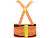 HIGH VISIBILITY BACK SUPPORT BELT, ORANGE 2XL