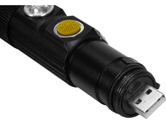 DARBINĖS LEMPAS COB LED 3W 300LM, LI-ION 3.7V 600MAH, ALUMINIUM