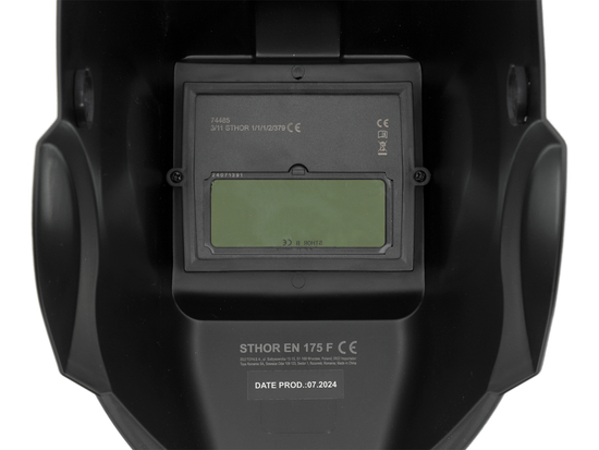 CASQUE DE SOUDAGE TRUE COLOR CHAMP DE VISION 90X35 MM