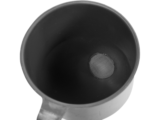 LEJEK SKOŚNY Z SITKIEM SZARY 130MM