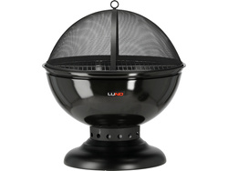 STEEL FIRE PIT WITH GRID 54CM