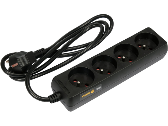 ELEKTRICKÝ PRODLUŽOVACÍ KABEL 4 ZÁSUVKY 1,5M