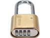 PADLOCK WITH 4-RING COMBINATION LOCK