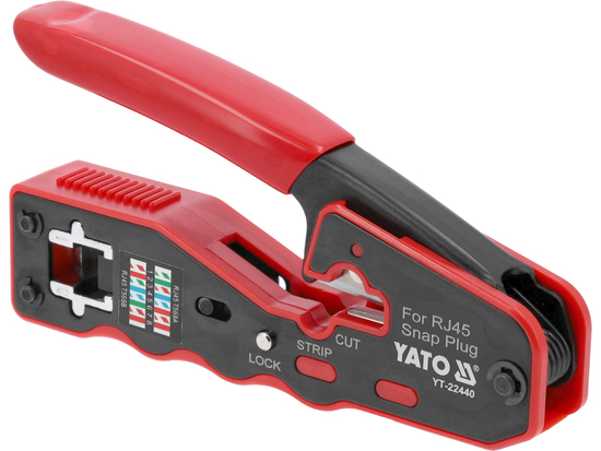 ALICATE DE CRISPAR PARA PLUGUES RJ45