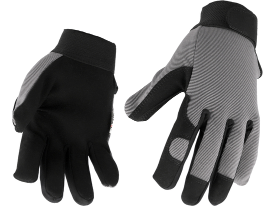 GANTS DE TRAVAIL EN CUIR SYNTHÉTIQUE AMARA TAILLE POUR SMARTPHONE. 8