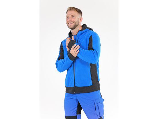 POLAR Z KAPTUREM SARNA BLUE ROZM. S