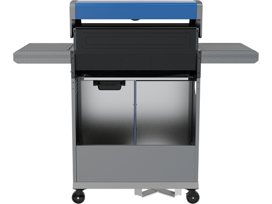 GAS GRILL OKAYA 4+1, 14.5KW, WINDOW, BLUE