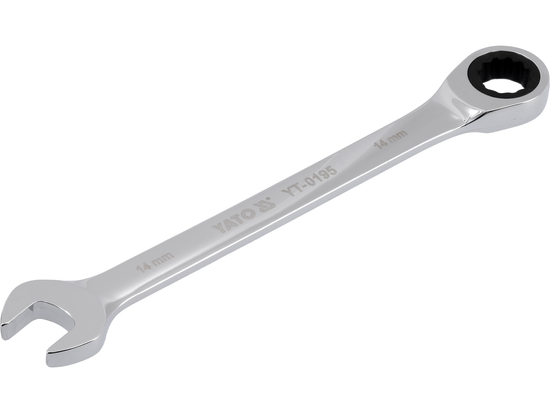 CHIAVE COMBINATA CON CRICCHETTO 14 MM