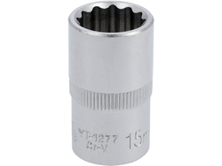 DVANÁCTSTRANNÁ ZÁSUVKA 1/2'' 15 MM