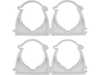 SUPPORTS, ASSEMBLAGE, INSTALLATEUR, CLIPS FERMÉS POUR TUYAUX ET CÂBLES 40MM, 4 PCS.
