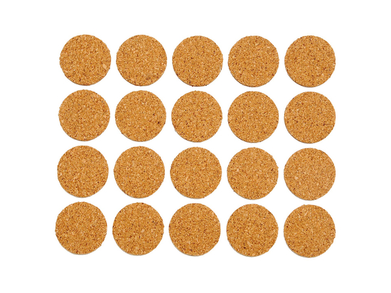 ALMOHADILLAS DE CORCHO FI 20 MM 20 UDS.