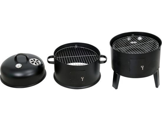 ROUNDED SMOKER 51 X 42 X 80CM