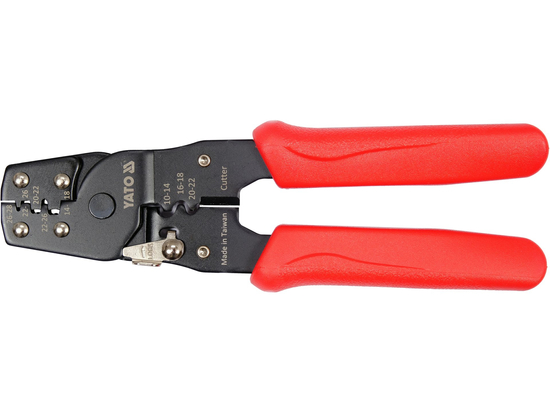 ALICATE PARA ENGARZAR CONECTORES 0,08-6 MM2, 2 FUNCIONES