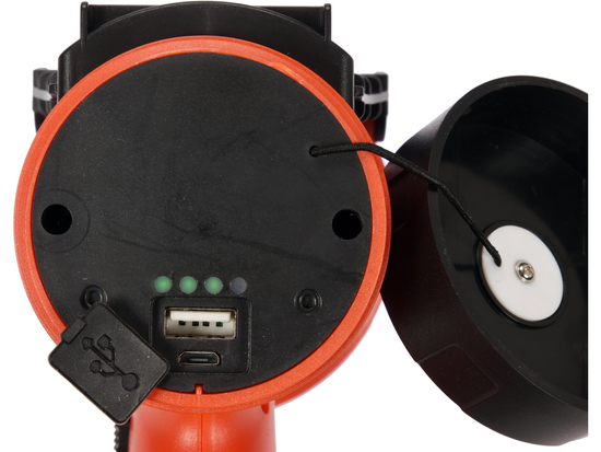 BÚSQUEDA DE ARMA 15W, 1200LM, IP68, BATERÍA, ALCANCE 250M, LI-ION 3.7V 4400MAH