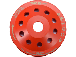 DISCO DIAMANTATO 125MM; FILETTO M14; PER LA MACINAZIONE DI CALCESTRUZZO E MASSETTO