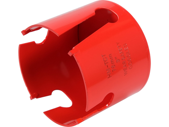 UNIVERZÁLIS LYUKFŰRÉSZ TCT 76MM 5/8'' SILKA, KERÁMIA BLOKKKÁHOZ ÉS OSB LAPOKHOZ