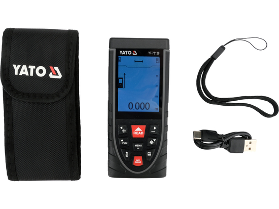 TELEMETRO LASER CON VISIONE 120M