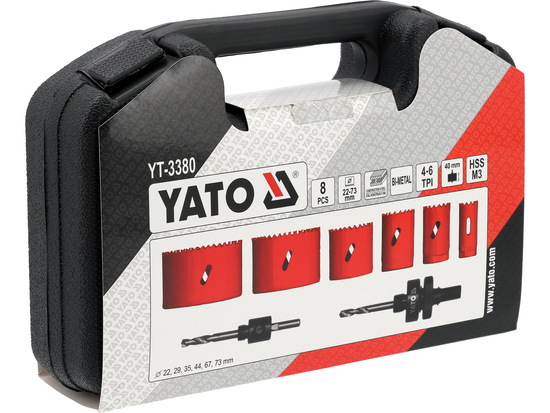 DĚROVÉ PILY PRO ELEKTRIKÁŘE, SADA 8 KS