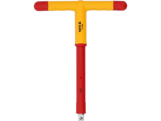 IZOLOVANÁ T-RÚKOVKA S DRŽIAKOM 3/8'' 200MM VDE