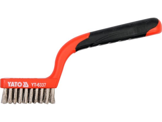  WIRE BRUSH WITH PLASTIC HANDLE