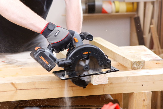 CIRCULAR SAW 20V 165 MM, 4000 MIN⁻¹ - BODY