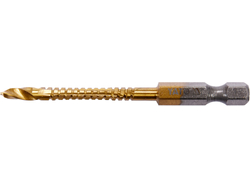 FREZĒŠANAS URBJS METĀLAM 4.0MM HSS-TIN HEX