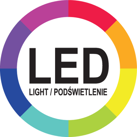 ELEKTRICKÁ SKLENĚNÁ LED KONVICE 1,8L