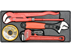 DRAWER INSERT WITH  PLUMBERS TOOL SET, NO.1