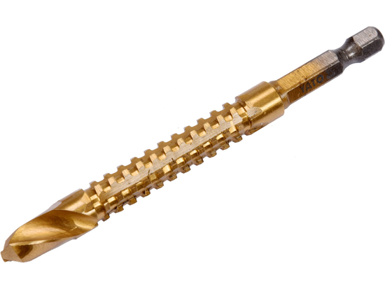 WIERTŁO FREZUJĄCE DO METALU 9,0MM HSS-TIN HEX