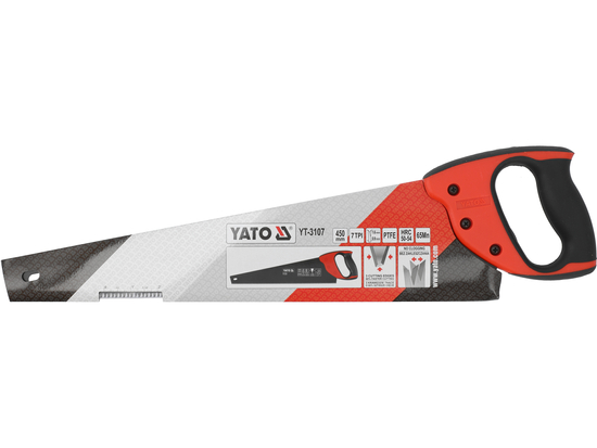 HAND SAW FOR WOOD, PTFE COATED 450 MM